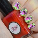 Leadlight Floral Stamping