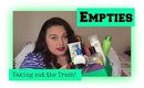 Empties! Skincare, Makeup and Haircare