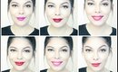 Urban Decay + Gwen Stefani Lipstick Collection Swatches & Review | SCCASTANEDA