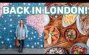 Back in London a Year After the Move!! | Amazing Food Spots & Borderless Live | Travel Vlog