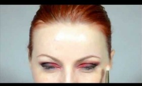 Red hot Valentine's day makeup w/ Makeup Geek eyeshadows
