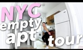 NYC EMPTY APARTMENT TOUR! | Moving into my Brooklyn studio