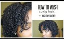 How to Wash Curly Hair - Wash Day Routine | Jessica Chanell