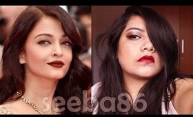 AISHWARYA RAI CANNES LOOK 2 MAKEUP TUTORIAL | SEEBA86| INDIAN BEAUTY GURU