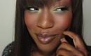 It all Belongs to me | MONICA makeup Green Eyes Nude Lips