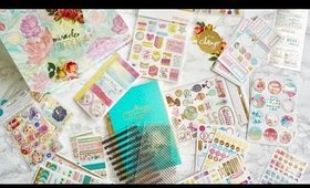 Cute Affordable Planner Supplies Haul | Spring Themed Spreads