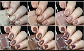 Zoya Naturel 3 Live Swatch + Review!