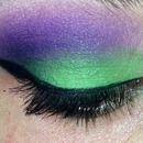 Green and purple!