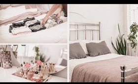 BEDROOM CLEAN with ME - Cleaning Tips to Stay Motivated  | ANN LE