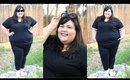 Plus Size OOTD: Black and White