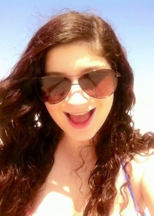 Long hair at the beach !!
