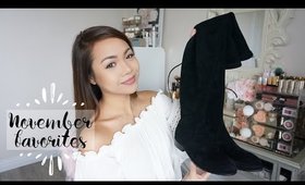 November Favorites | Beauty Fashion Anime | Charmaine Dulak