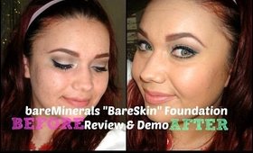 bareMinerals "BareSkin" Liquid Foundation Demo & First Impression!