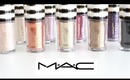 MAC Pigment & Glitter Swatches♡10 colors