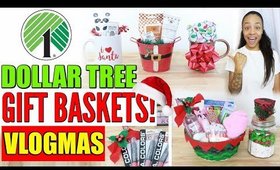 DOLLAR TREE CHRISTMAS GIFT BASKET IDEAS!