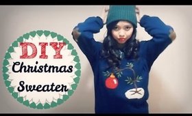 Holiday DIY ❄ Charlie Brown Ugly Christmas Sweater | Enchantelle