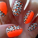 ;Cheetah nails
