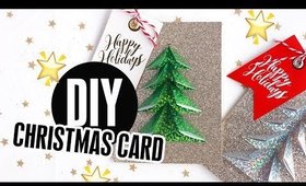 7 Days of GIFTmas (Day 6) - Quick & Easy DIY Christmas Card Idea