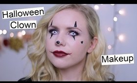 Scary & Cute Clown Halloween Makeup Tutorial