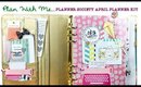 Plan With Me: The Planner Society April Planner Kit // villabeauTIFFul