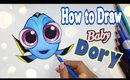 💙 How to Draw Baby DORY || From Finding Dory 2016💙