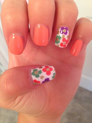 Flower nails! 
