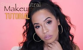 Simple Neutral Makeup Tutorial | MakeupByFashionsvixen