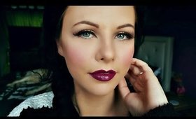 Bold Lip Fall Makeup Look | COLAB