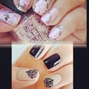 Nails are soo pretty inspired me 