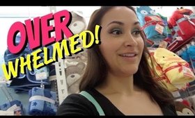 VLOGtober: OVERWHELMED At Baby Store