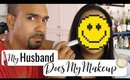 My Husband Does My Makeup (7.16.19) | Tina Roxanne
