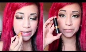 Prom 2012 Series: Coral Dress Makeup Tutorial