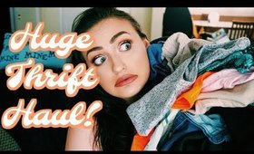HUGE THRIFT HAUL TO RESELL ON POSHMARK AND EBAY | ROSA KLOCHKOV