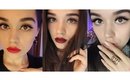 Three Different Makeup Looks for Holiday | Eyes and Lips