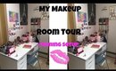 My Makeup Room Tour + Filming Set Up
