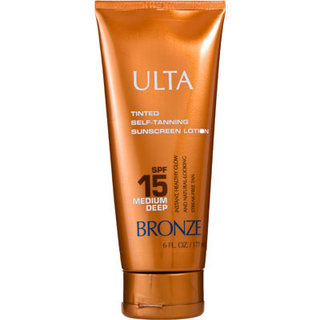 ULTA Bronze Tinted Self-Tanning Sunscreen Lotion SPF 15