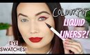 COLOURPOP Liquid Liners?! Trying ALL Shades On EYES!