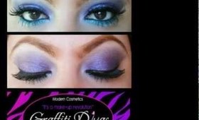 LOOK LUSCIOUS PURPLE New Promoter for Graffiti Divas Cosmetics