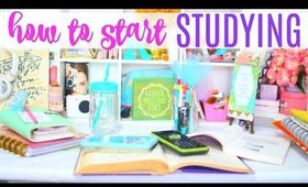 HOW TO START STUDYING & Set up your space | Paris & Roxy