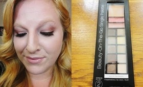 ELF Beauty On the Go Single Palette Review + Demo: Day On the Beach Palette