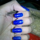 Blue Nails..!!!