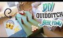DIY Harry Potter Quidditch Beer Pong Set