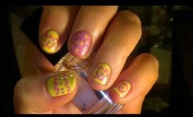Fun FAST Easter Nails