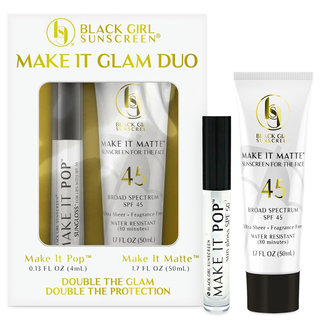 Black Girl Sunscreen Make It Glam Duo
