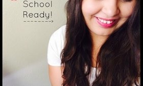 Easy back to school makeup look