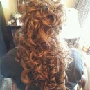 Half Up Do Prom Hair Style