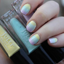 Easter Egg Ombre Nails