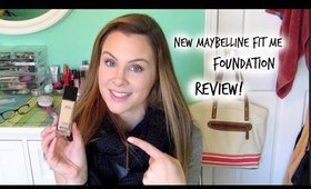 Maybelline Fit Me Matte & Poreless Foundation REVIEW