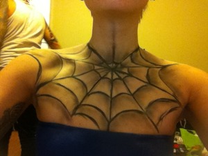 My Halloween spider webs