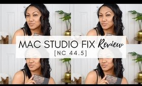 Testing out the MAC Studio Fix Collection | NEW FOUNDATION SHADE NC44.5?!?